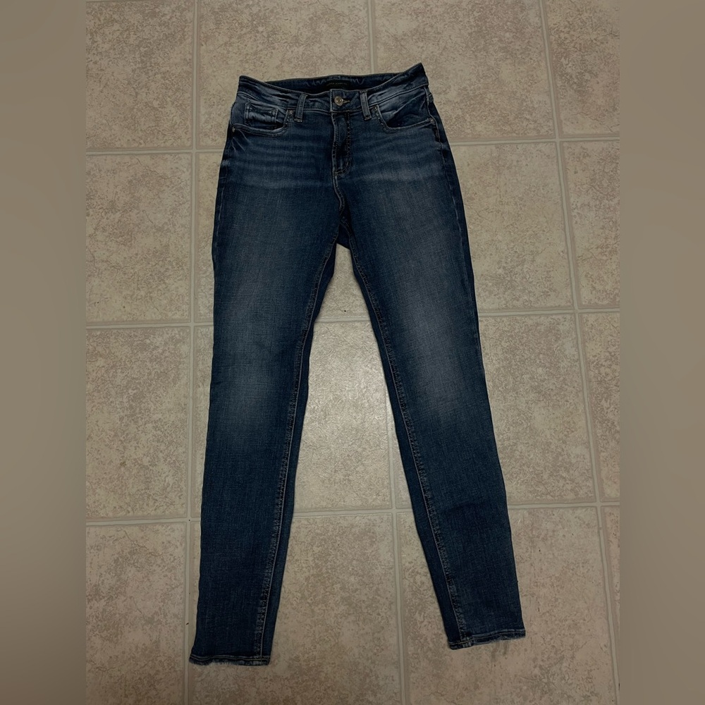 Silver Women’s Jeans